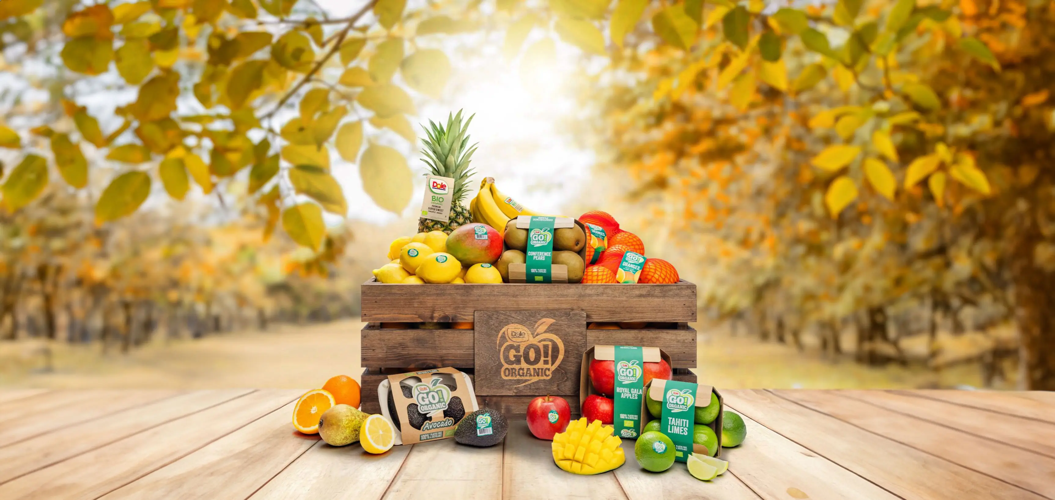 Dole GO! Organic packshot